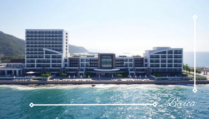 Modern luxury resort with ocean view in Busan Modern luxury resort with ocean view in Busan