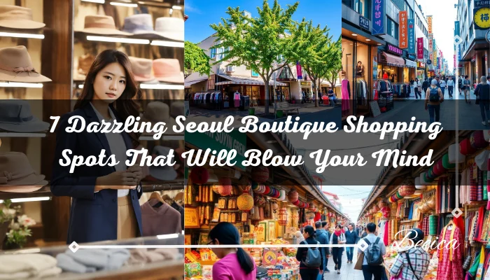 7 Dazzling Seoul Boutique Shopping Spots That Will Blow Your Mind