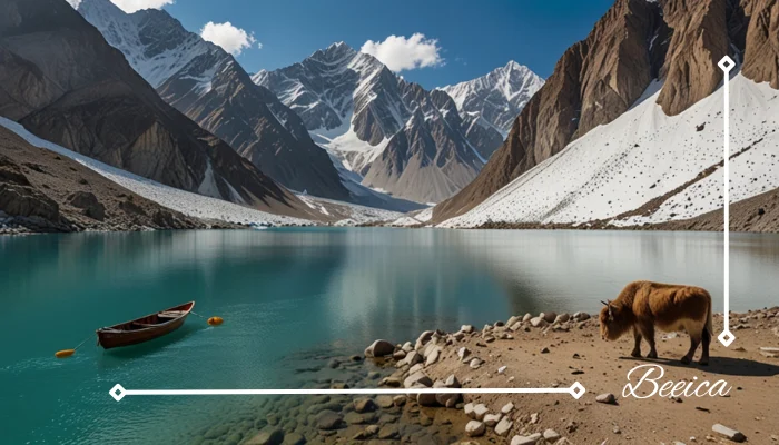 Attabad Lake and Khunjerab Pass Attabad Lake and Khunjerab Pass